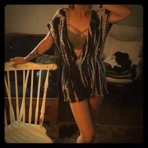 Band of Gypsies - Acid wash romper